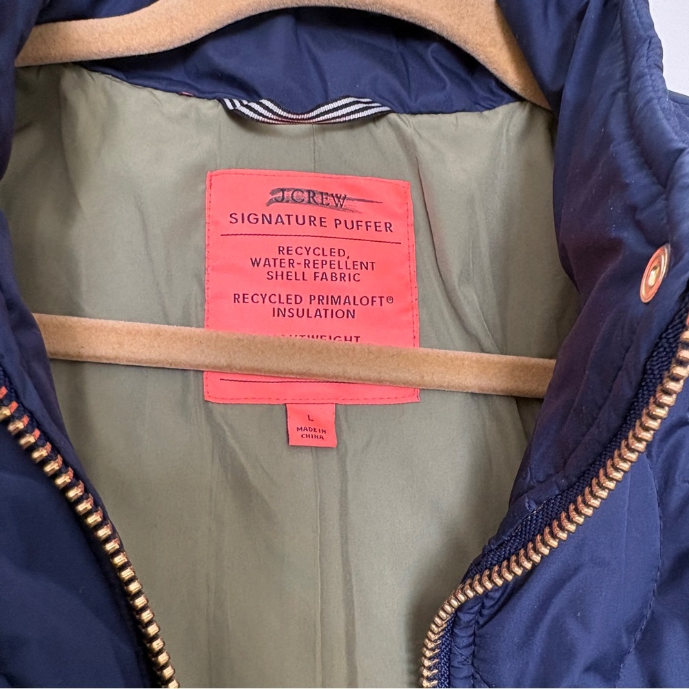 J. Crew Womens Quilted Cocoon
Puffer Coat - Picture 9 of 16